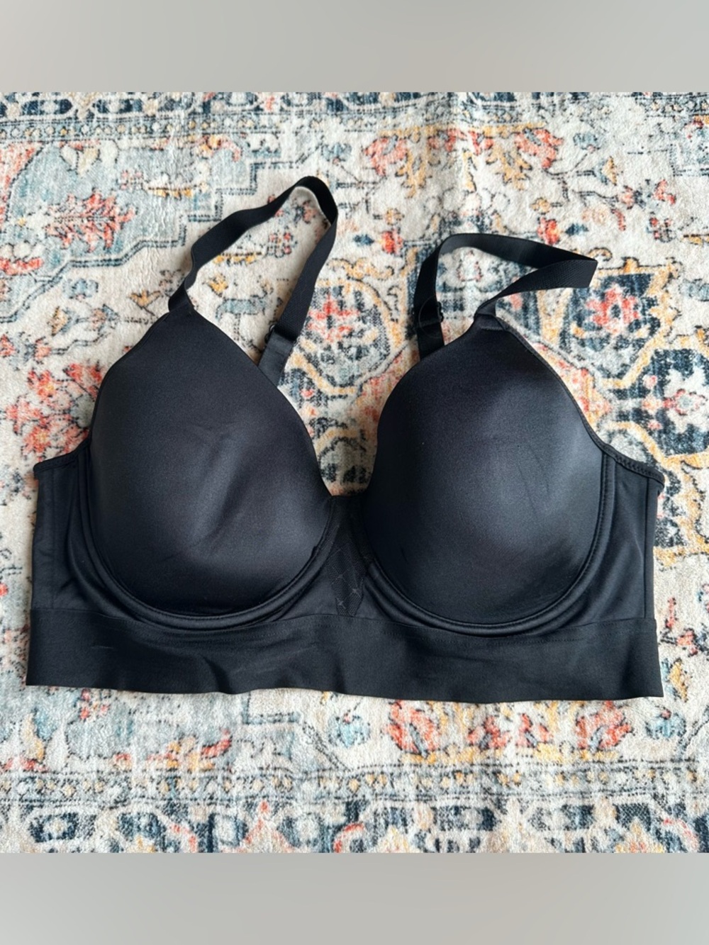 Bali Black Seamless Molded Cup Bra Bali 38C